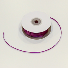 Satin Purple Ribbon 3mm