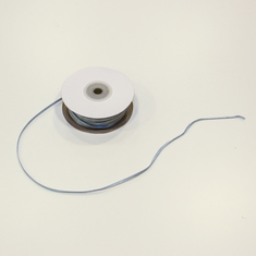 Satin Light Blue Ribbon 3mm
