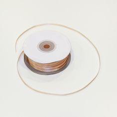 Satin Salmon Ribbon 3mm