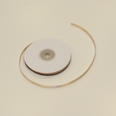 Satin Salmon Ribbon 6mm