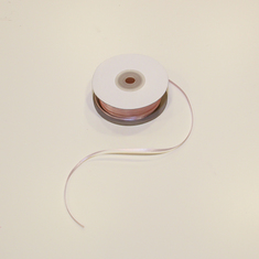 Satin Pink Ribbon 3mm