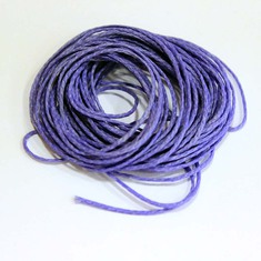 Waxed Cotton Cord "Purple" (5m)