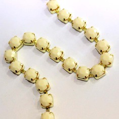 Braid Strass Ivory 8mm
