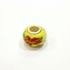 "Pandora" Bead Yellow