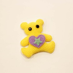 Cloth "Teddy Bear" (4.5x4cm)