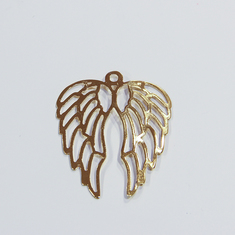 Gold Plated "Wings" (6x5cm)