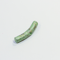 Ceramic Bead Bright Green (5x1cm)