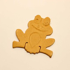 Δερμάτινος Βάτραχος (5.5x5cm)