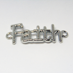 Μεταλλικό μοτίφ "Faith"