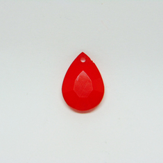 Ακρυλικό Δάκρυ Κόκκινο (2.3x1.6cm)