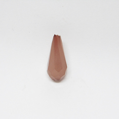 Ακρυλική Χάντρα Καφέ (2.5x1cm)