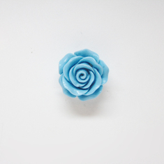 Τριαντάφυλλο Ακρυλικό Γαλάζιο (3cm)