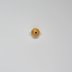 Μάτι Ασήμι 925 Κίτρινο  (10mm)