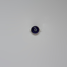 Μάτι Ασήμι 925 Μπλε (10mm)