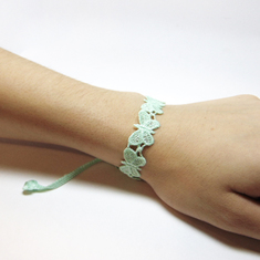 Δαντελένιο Βραχιόλι "Πεταλούδα" Βεραμάν