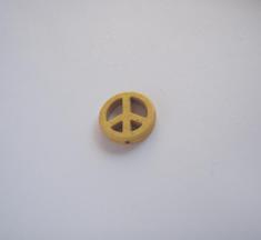 "Ειρήνη" Χαολίτης Κίτρινη (1.5x1.5cm)