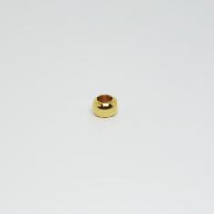 Gold Plated Metal Marble (5mm)