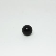 Ακρυλική Χάντρα Μαύρη 20mm