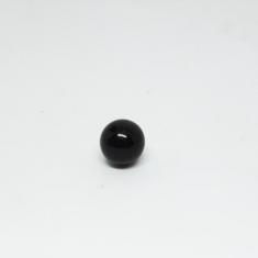 Ακρυλική Χάντρα Μαύρη 18mm