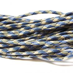 Mountaineering Cord Blue-Beige-Black 4mm