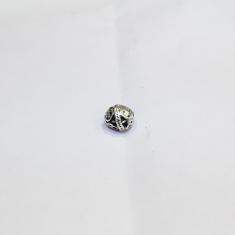 Χάντρα Κομπολογιού Μεταλλική  (1x0.9cm)