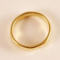 Gold Plated Round Hoop (1.6cm)