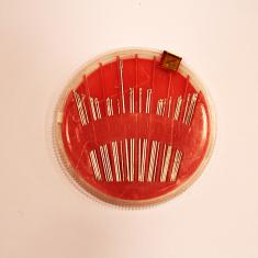 Red Set Sewing Needles