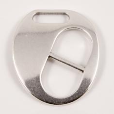 Metal Buckle Silver (3x2.6cm)