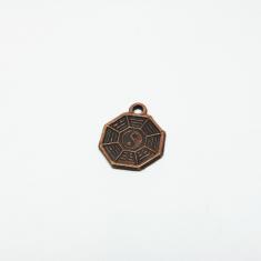 Pendant Yin & Yang Copper