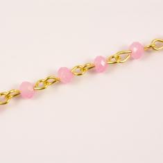Rosary Pink Beads (4mm)
