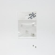 Μεταλλικά Stopper Ασημί Νο 3