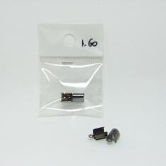 Black Nickel Μεταλλικοί Ακροδέκτες 4mm
