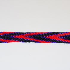 Κορδόνι Ιμάντας Κόκκινο-Μοβ-Μαύρο