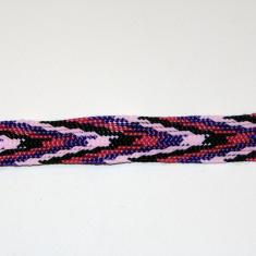 Κορδόνι Ιμάντας Ροζ-Μοβ-Μαύρο