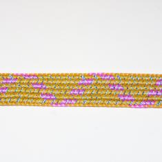 Strap Cord Yellow-Pink-Light Blue