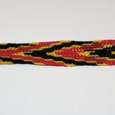 Strap Cord Black-Red-Yellow