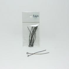 Garnets Black Nickel Pack 10pcs 5cm