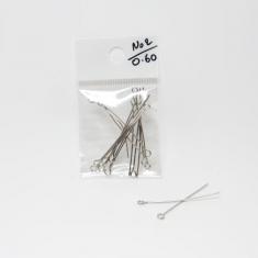 Garnets Silver Pack 12 pcs (4cm)