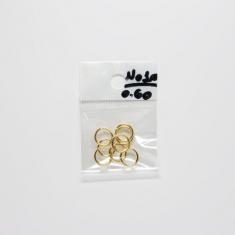 Επίχρυσοι Κρίκοι 10mm