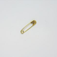 Gold Plated Safety Pin (2.2x0.6cm)