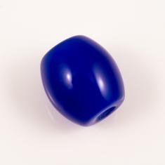 Ακρυλική Χάντρα Μπλε (1.3x1.2cm)