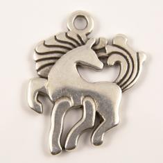 Metal Horse Silver (2.4x2cm)