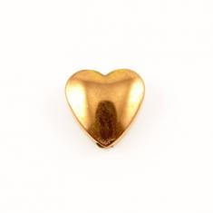 Hematite Heart Copper 0.6x0.6cm