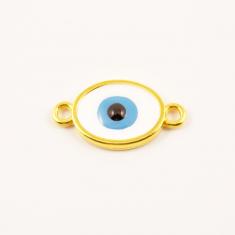 Gold Plated Metal Eye (2.3x1.2cm)