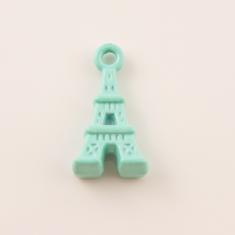 Metal Eiffel Tower Bright Green