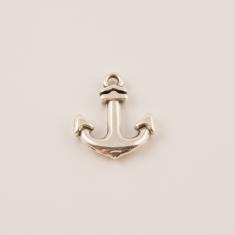 Metal Anchor Silver (1.6x1.4cm)