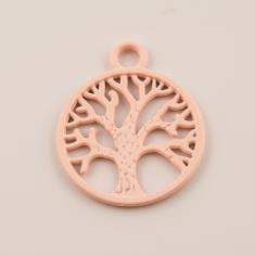 Tree of Life Pendant Pink