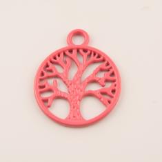 Tree of Life Pendant Fuchsia