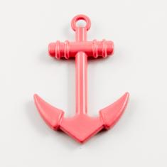 Metal Anchor Fuchsia (2.9x2cm)