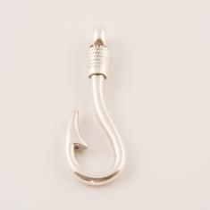 Metal Hook Silver (3.7x1.4cm)